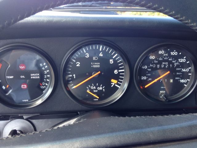 1988 Marine Blue Porsche 911 Coupe