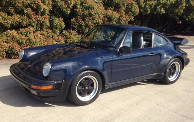 1988 Marine Blue Porsche 911 Coupe