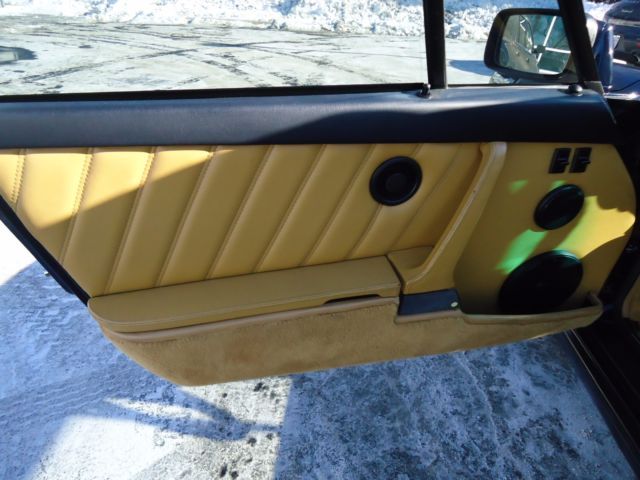 1988 Blue Porsche 930 Coupe