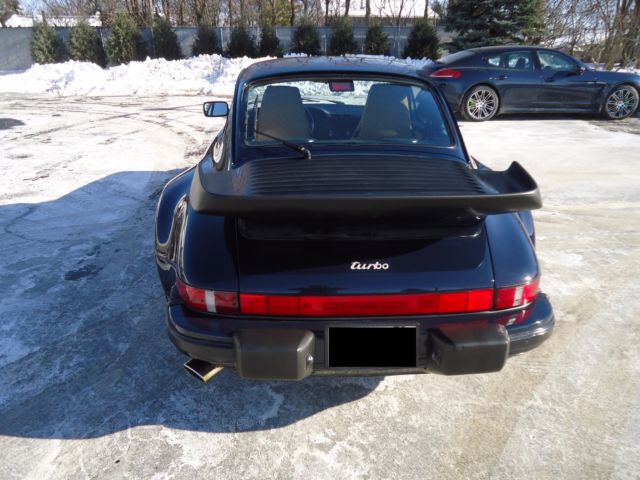 1988 Blue Porsche 930 Coupe