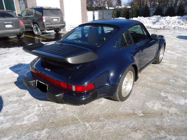 1988 Blue Porsche 930 Coupe