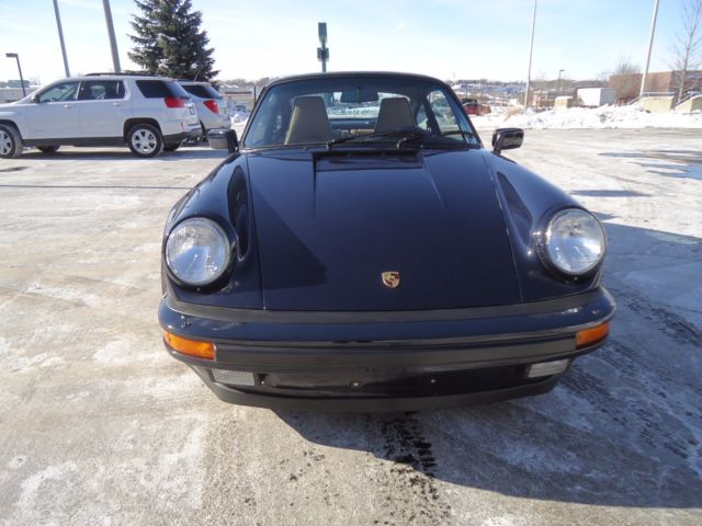 1988 Blue Porsche 930 Coupe