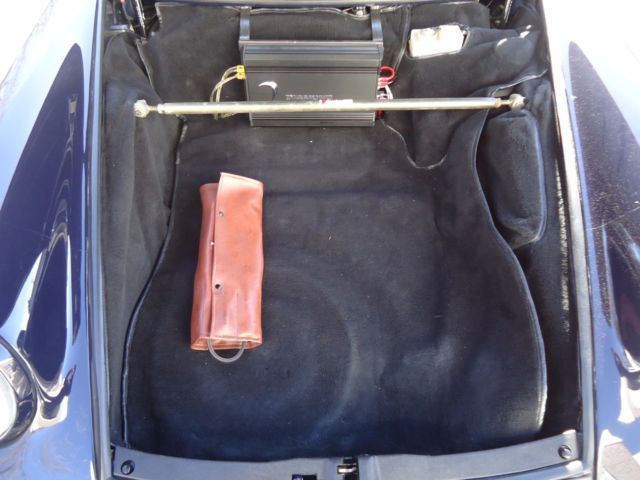 1988 Blue Porsche 930 Coupe