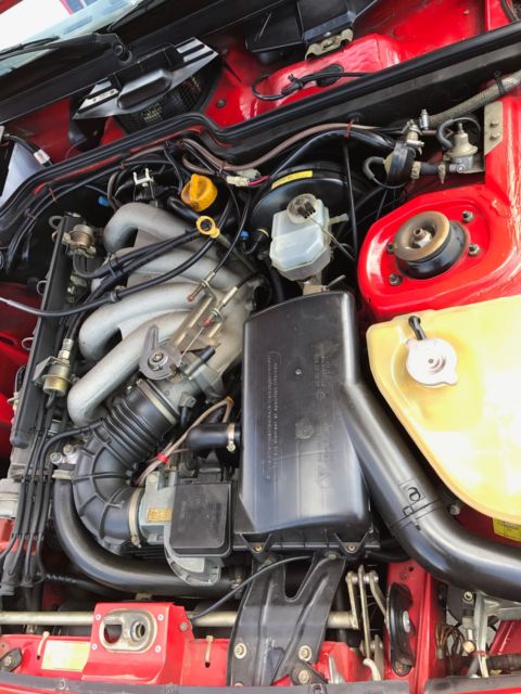 1988 Guards Red Porsche 924 Coupe