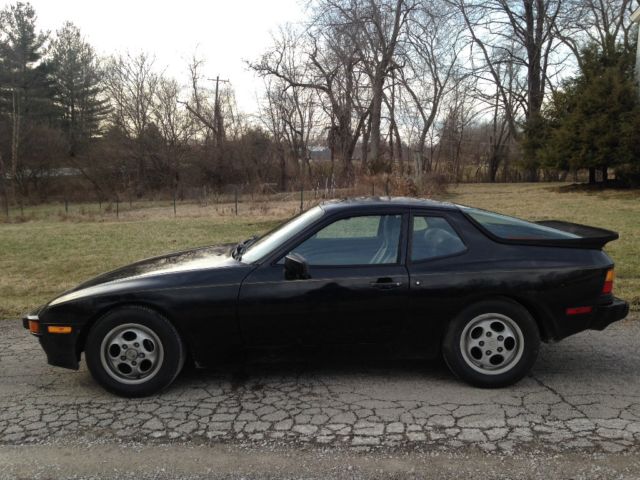 1988 Black Porsche 944 Coupe