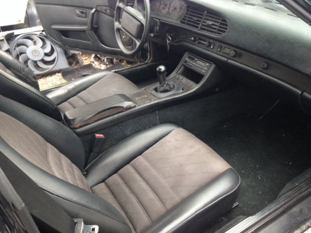 1988 Black Porsche 944 Coupe