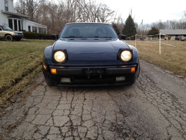 1988 Black Porsche 944 Coupe