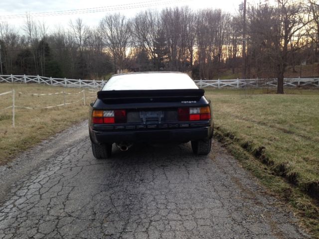 1988 Black Porsche 944 Coupe