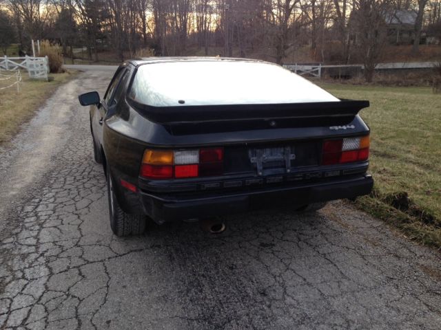 1988 Black Porsche 944 Coupe