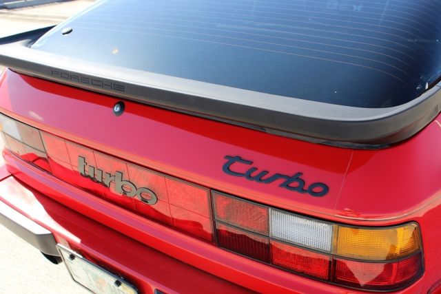 1988 Red Porsche 944 Coupe