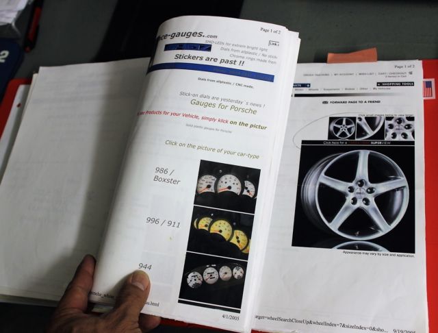 1988 Red Porsche 944 Coupe