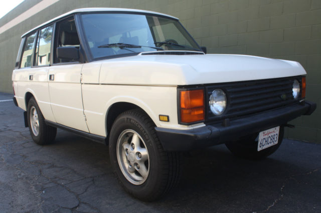 1988 Land Rover Range Rover