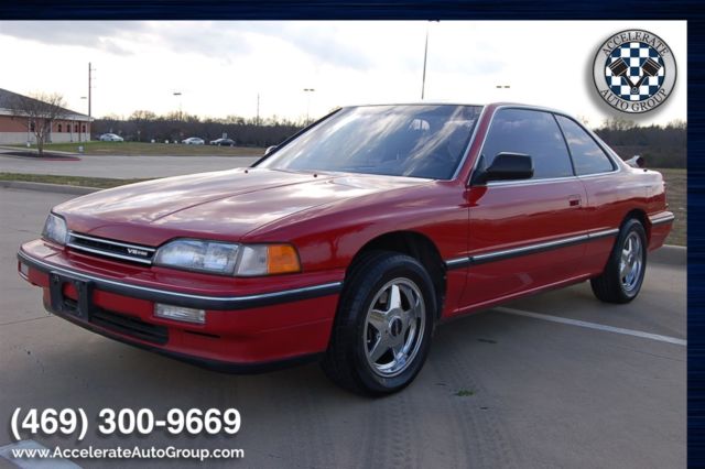 1988 Red Acura Legend Coupe
