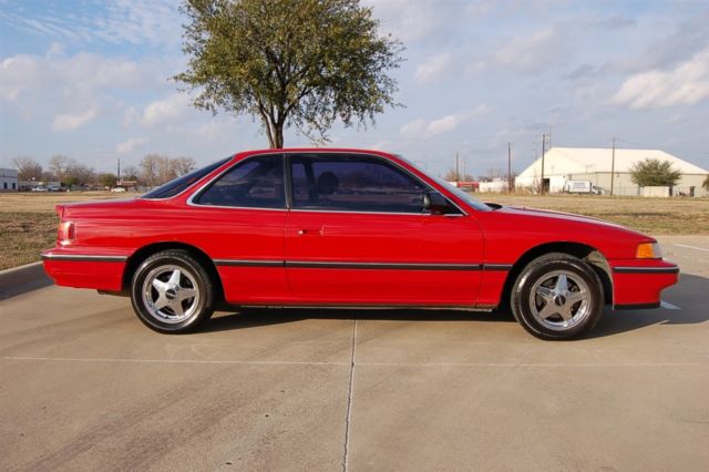 1988 Red Acura Legend Coupe