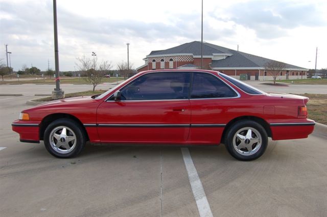 1988 Red Acura Legend Coupe