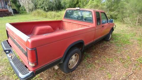 1988 Red Chevrolet S-10 Extended Cab Pickup