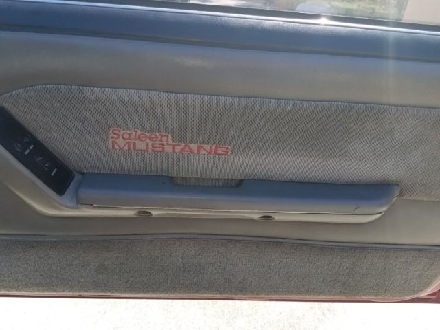 1988 Red Ford Mustang