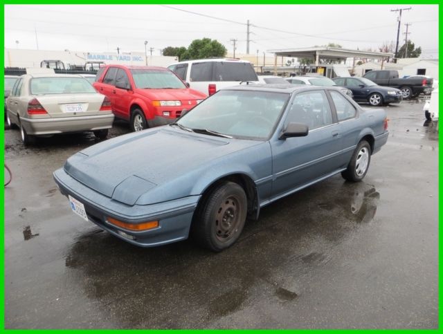 1988 Blue Honda Prelude Coupe