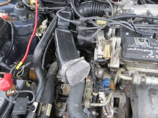 1988 Blue Honda Prelude Coupe