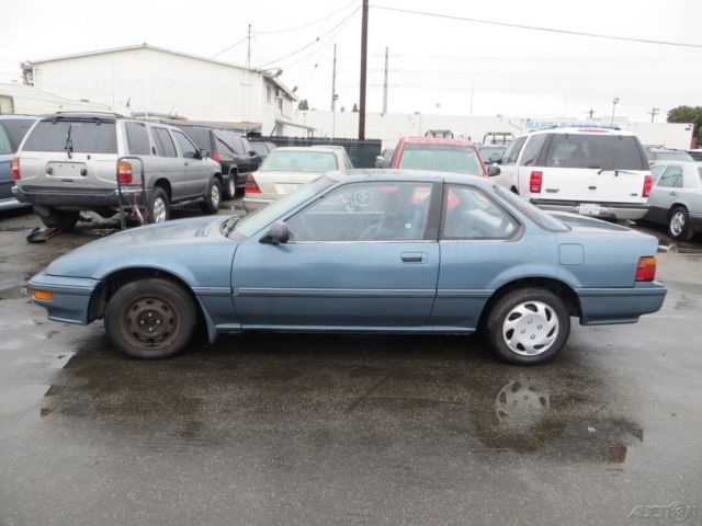 1988 Blue Honda Prelude Coupe