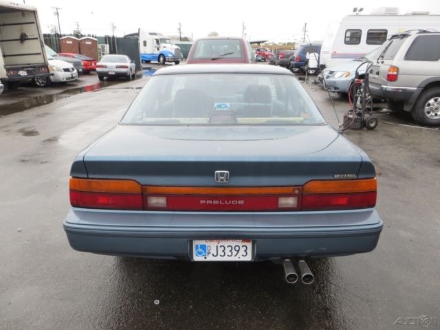 1988 Blue Honda Prelude Coupe