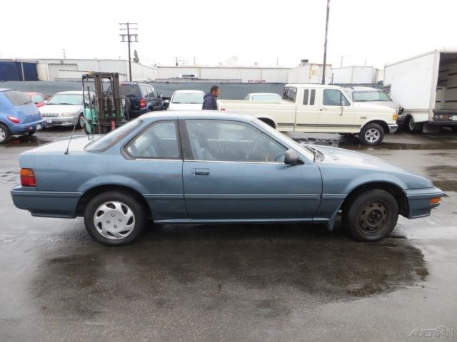 1988 Blue Honda Prelude Coupe