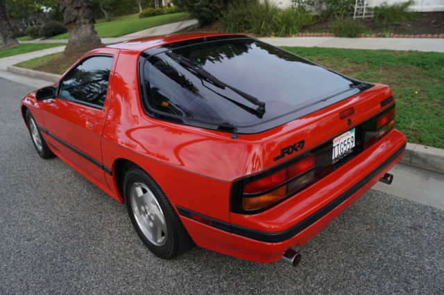 1988 Red Mazda RX-7 Coupe