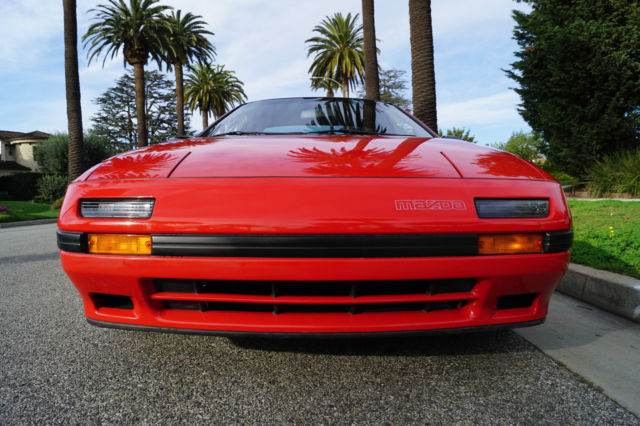 1988 Red Mazda RX-7 Coupe