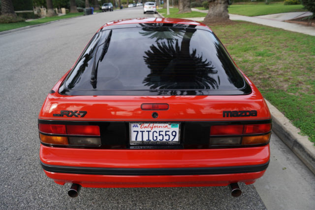 1988 Red Mazda RX-7 Coupe