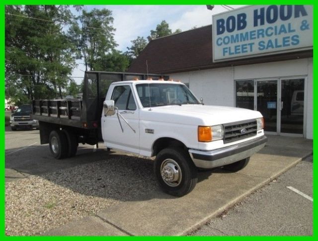 1988 White Ford F-350 Pickup Truck