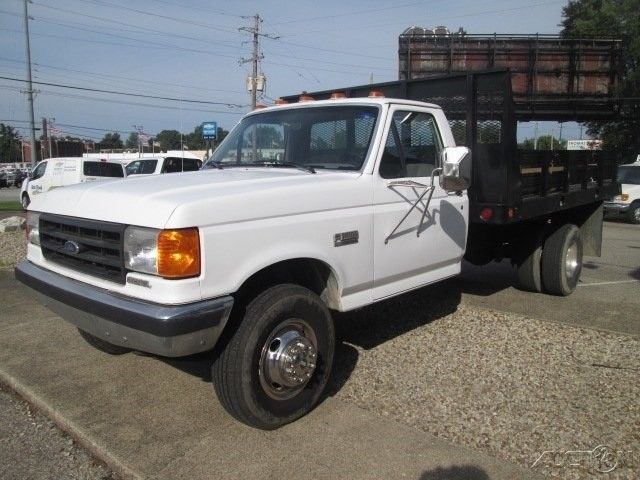 1988 White Ford F-350 Pickup Truck