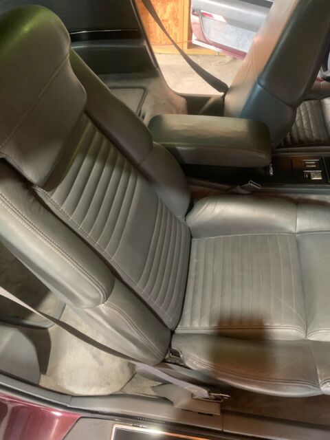 1988 Burgundy Buick Reatta Coupe