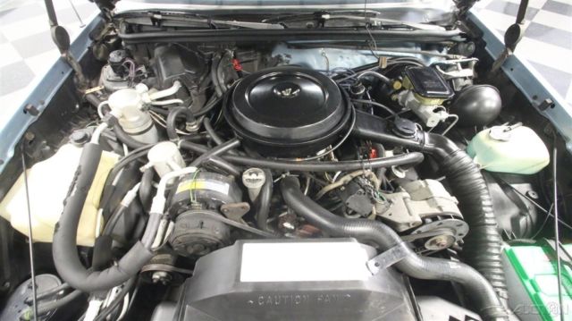 1988 Blue Oldsmobile Cutlass