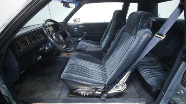 1988 Blue Oldsmobile Cutlass