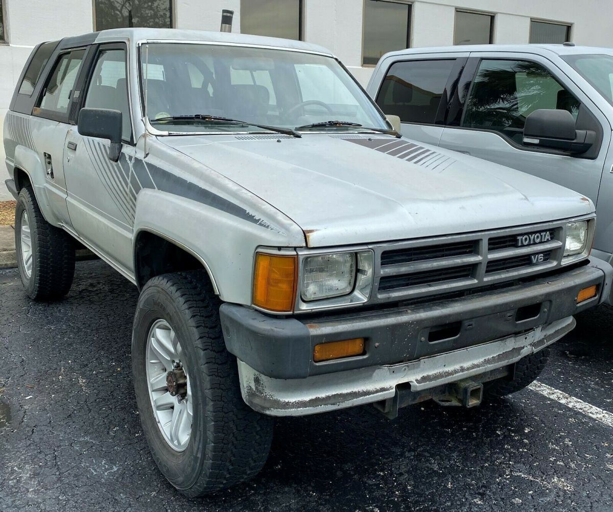 1988 Silver Toyota 4Runner SUV