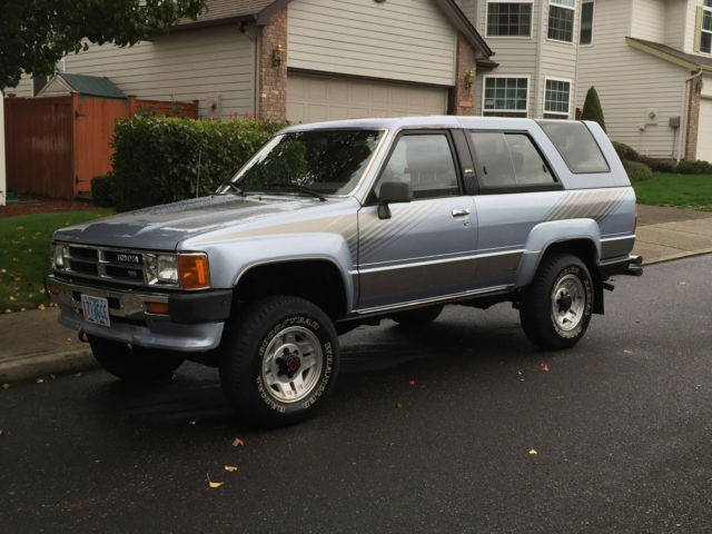 1988 Light Blue Toyota 4Runner SUV