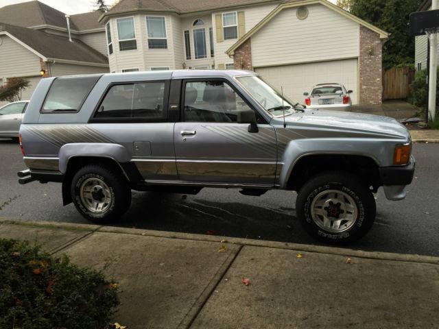 1988 Light Blue Toyota 4Runner SUV
