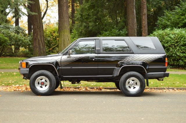 1988 Black Toyota 4Runner SUV