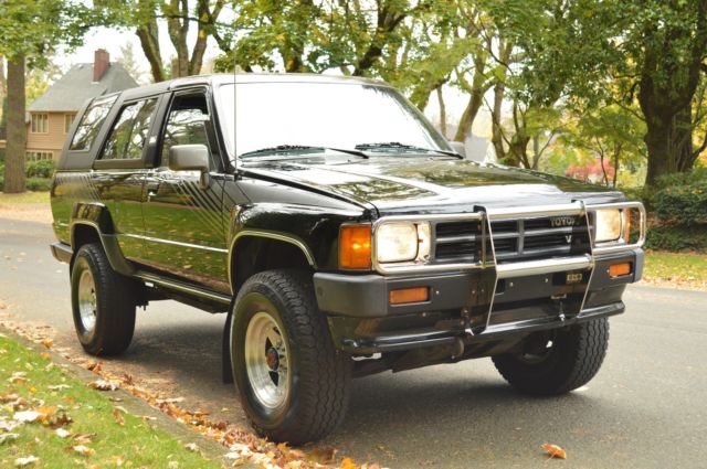 1988 Black Toyota 4Runner SUV