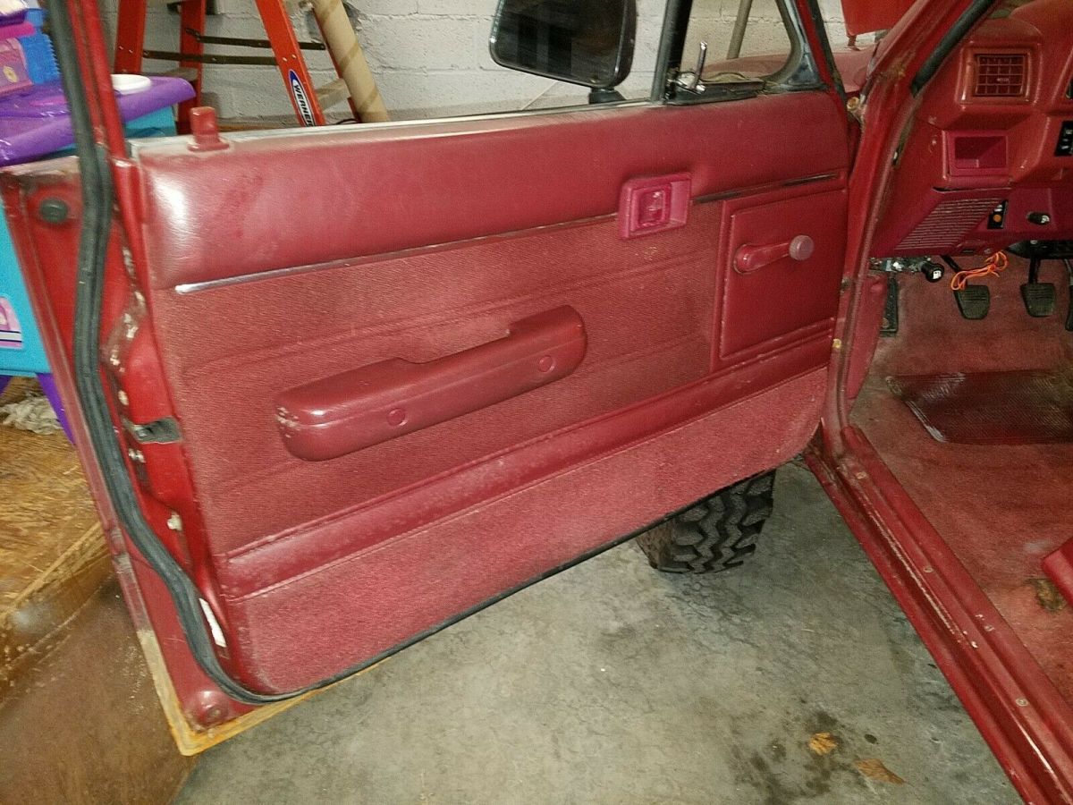 1988 Red Toyota 4Runner SUV