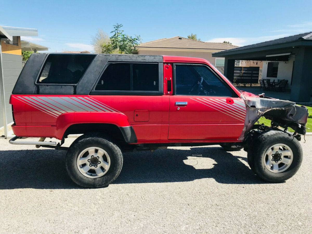 1988 Red Toyota 4Runner SUV