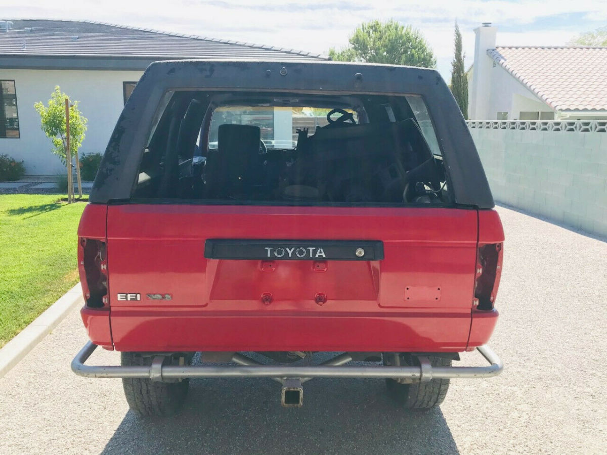 1988 Red Toyota 4Runner SUV
