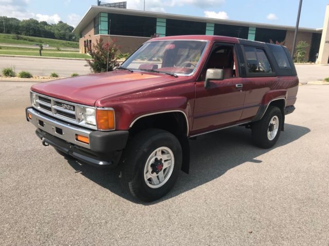 1988 Red Toyota 4Runner