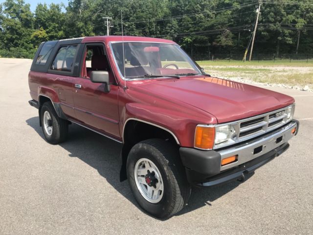 1988 Red Toyota 4Runner