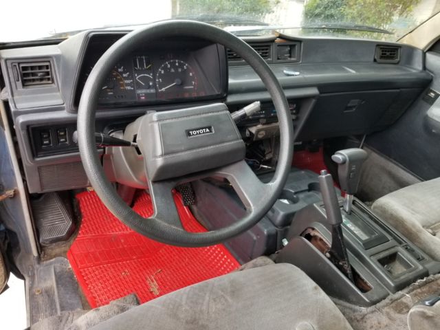 1988 Blue Toyota Van Wagon Minivan