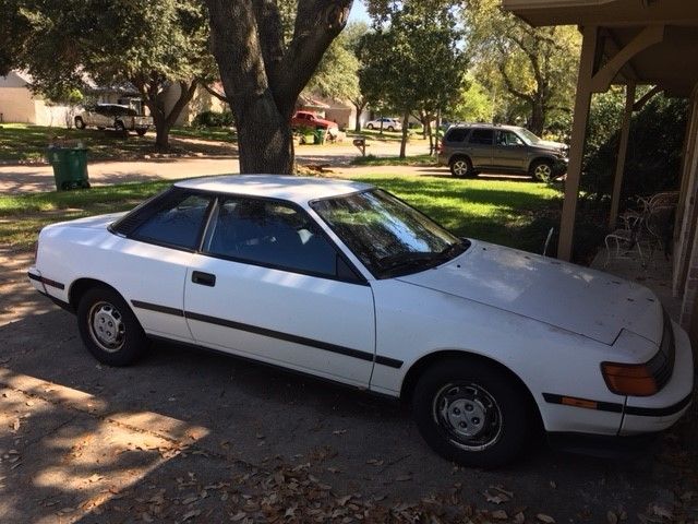 1988 White Toyota Celica Coupe