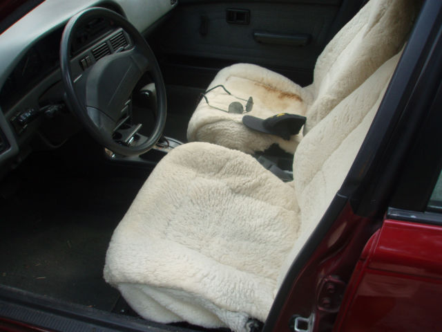 1988 Burgandy Toyota Corolla Wagon