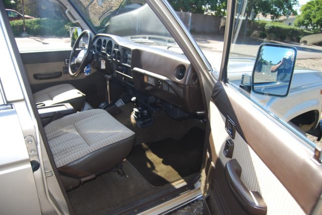 1988 Tan Toyota Land Cruiser
