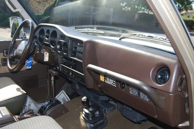 1988 Tan Toyota Land Cruiser