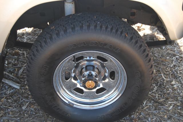 1988 Tan Toyota Land Cruiser